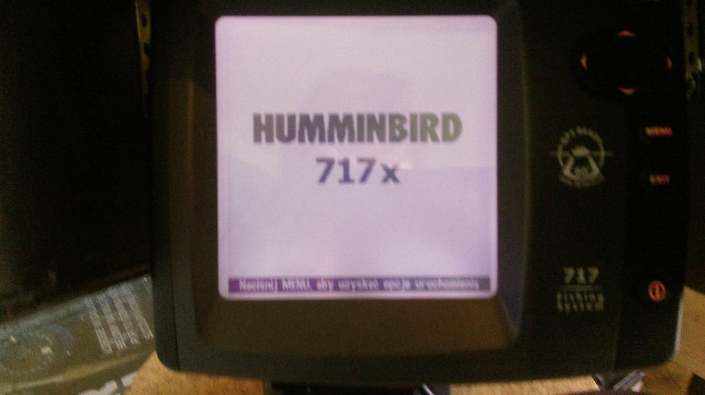 HUMMINBIRD MATRIX 717+ANTENA GPS-GR50 w komplecie!