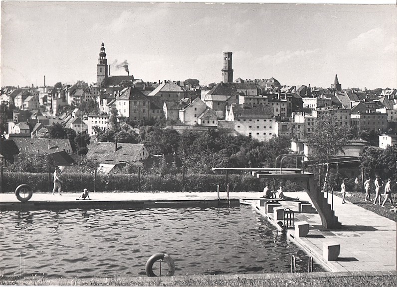 BYSTRZYCA KŁODZKA - BASEN MIEJSKI - 1960R