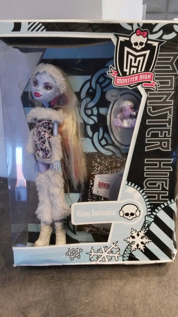 Monster High Abbey Boominable pudelko