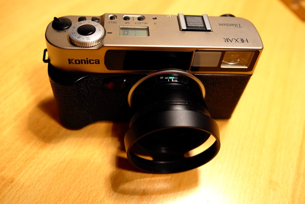 Konica Hexar AF Titanium Rarytet