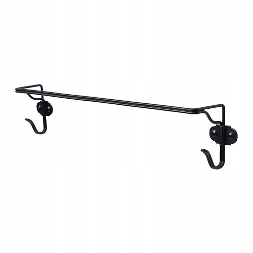 SKOGSVIKEN Towel rail, black, 23 ½ - IKEA