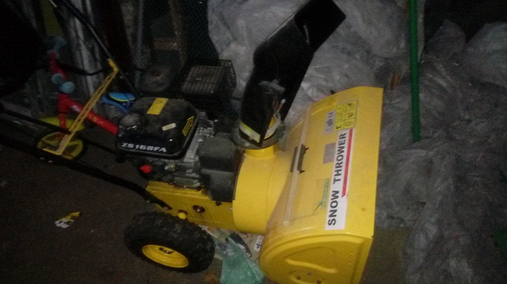 Odśnieżarka 5,5 hp Uszkodzona BCM W-WA od 1zł 