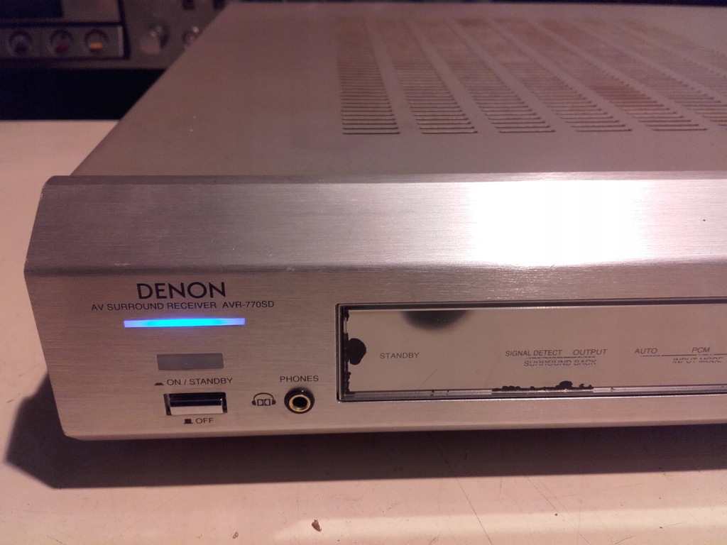 DENON AVR-770SD AVサラウンドレシーバー　03年製　リモコン付き DENON AVR-770SDの仕様 デノン/デンオン