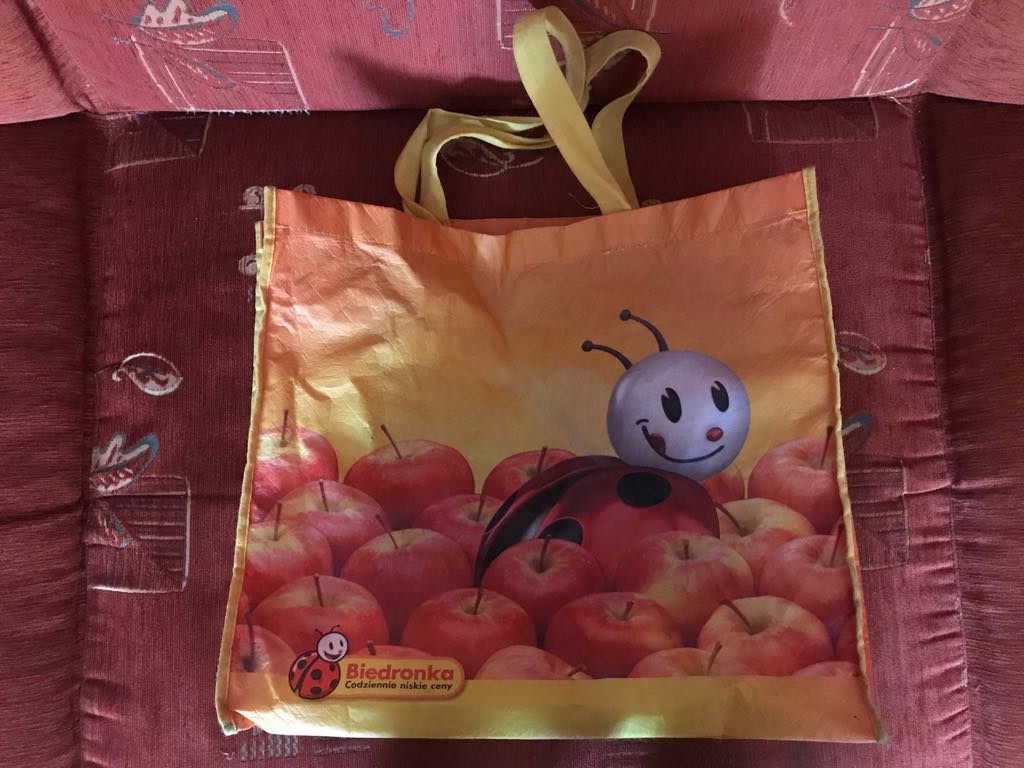 Duża Torba Biedronka reklamówka MEGA TORBA 1 SZT !