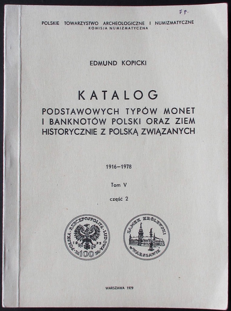 Katalog Monet Kopicki - Tom V cz. 2 (138)