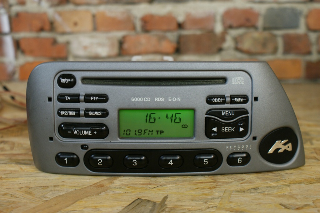 Radio cd 6000 ford Ka KOD 7697168679 oficjalne