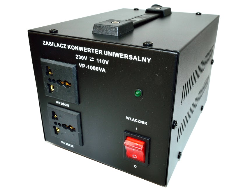 Zasilacz transformator 230V/110V 120V/230V 1000VA