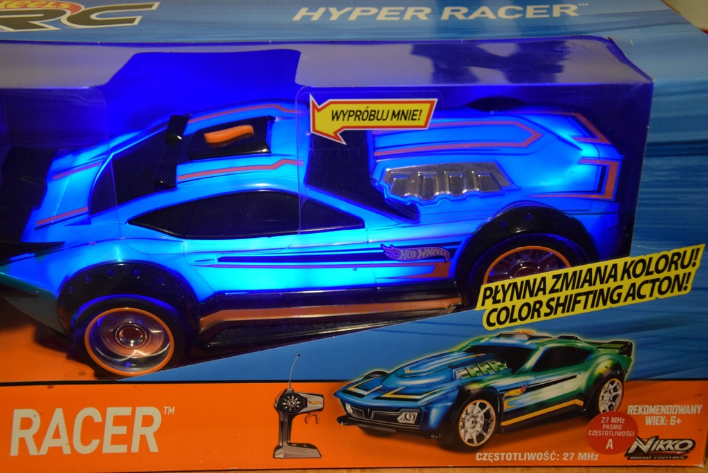 Hot wheels sales rc hyper racer