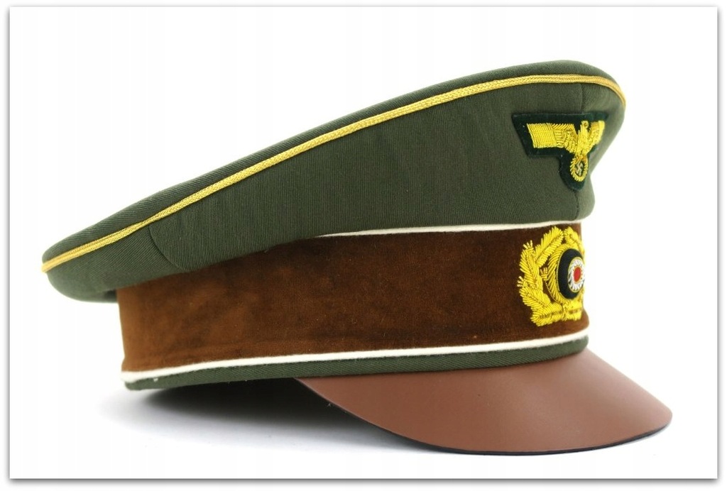 MC012 CZAPKA ADOLFA HITLERA FUHRER - GABARDYNA Z