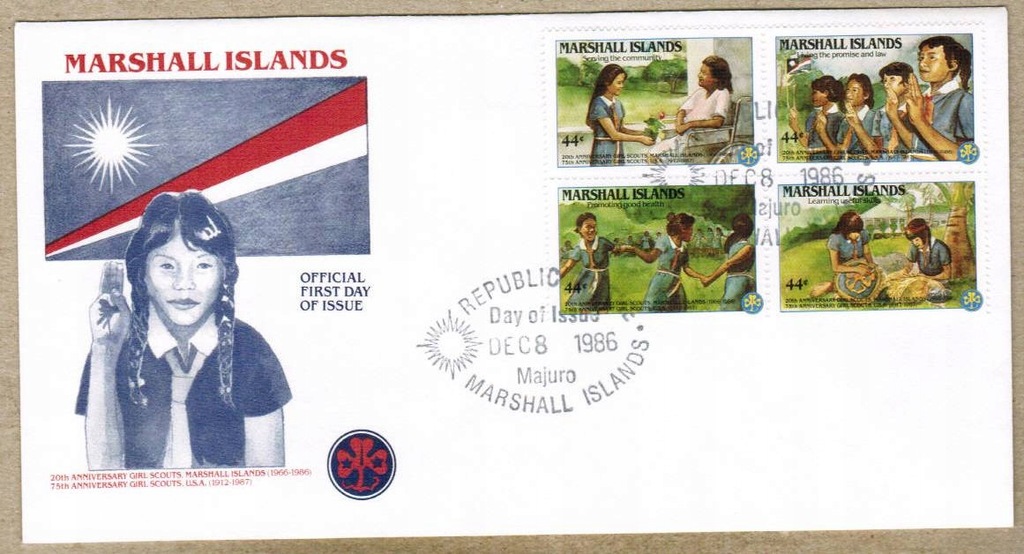 Marshall Islands, M 101-04, skating