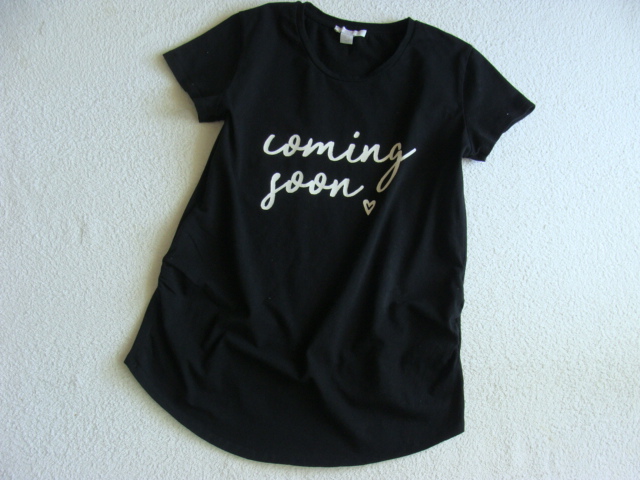 MATERNITY Coming Soon ciążowy tshirt 42/ 44