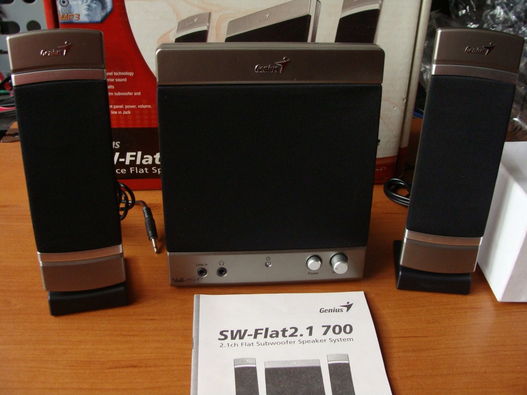 Głośniki GENIUS SW-Flat 2.1 700 Nowe