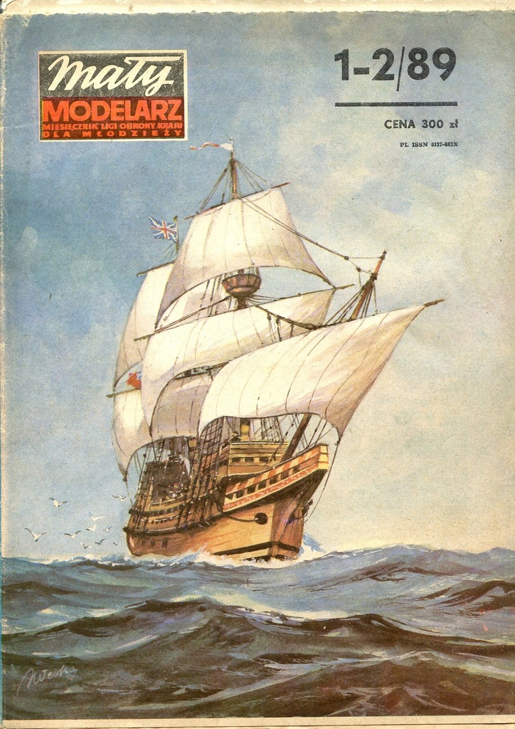 Mały Modelarz 1-2/1989 Mayflower