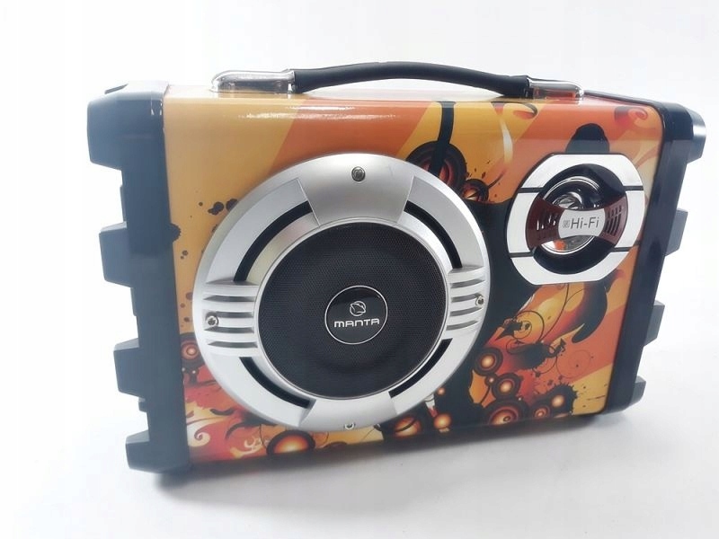 GŁOŚNIK BLUETOOTH Z KARAOKE MANTA SPK1001 HELIOS