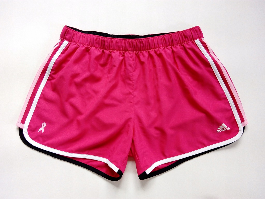 Adidas Climalite_różowe sportowe szorty_rozmiar 40