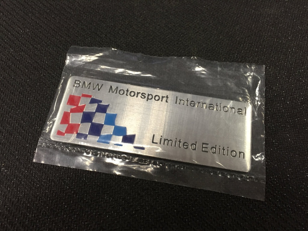 EMBLEMAT Logo BMW E36 Motorsport International M3
