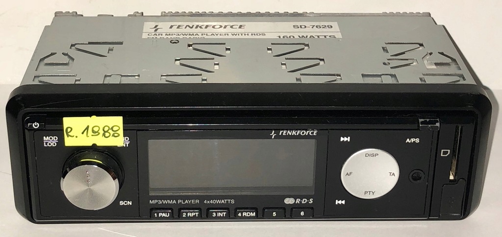 RADIO SAMOCHODOWE RENKFORCE SD-7629 NR R.1988