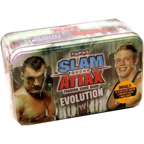 TOPPS SLAM ATTAX EVOLUTION KARTY DO GRY WRESTLING