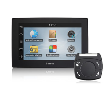 PARROT ASTEROID TABLET BLUETOOTH LCD DO SAMOCHODU