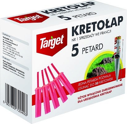 Petardy do kretołapa Wkłady TARGET