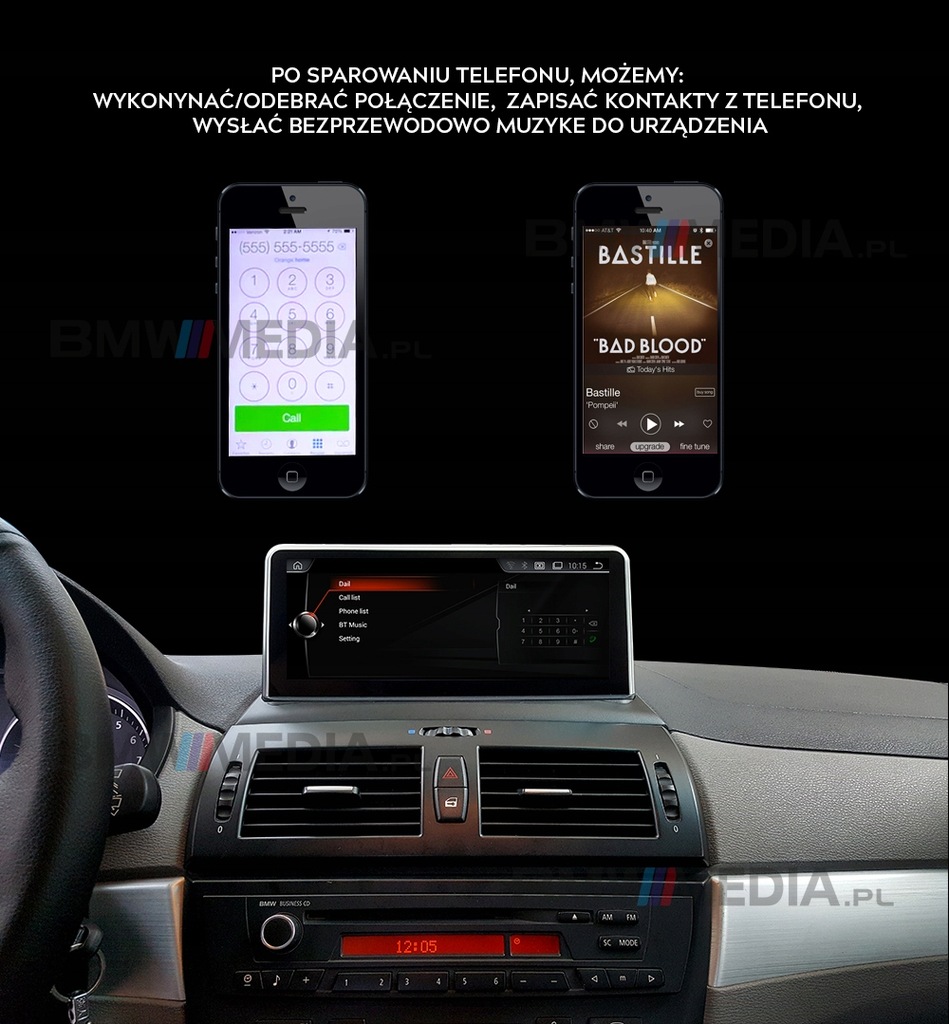 BMW X3 E83 RADIO 2DIN GPS WIFI ANDROID 10" 7559796358