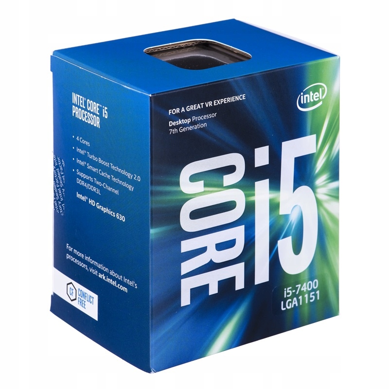 PROCESOR Intel CORE i5 7400 3GHz LGA1151 BOX - 7680574414 - oficjalne ...