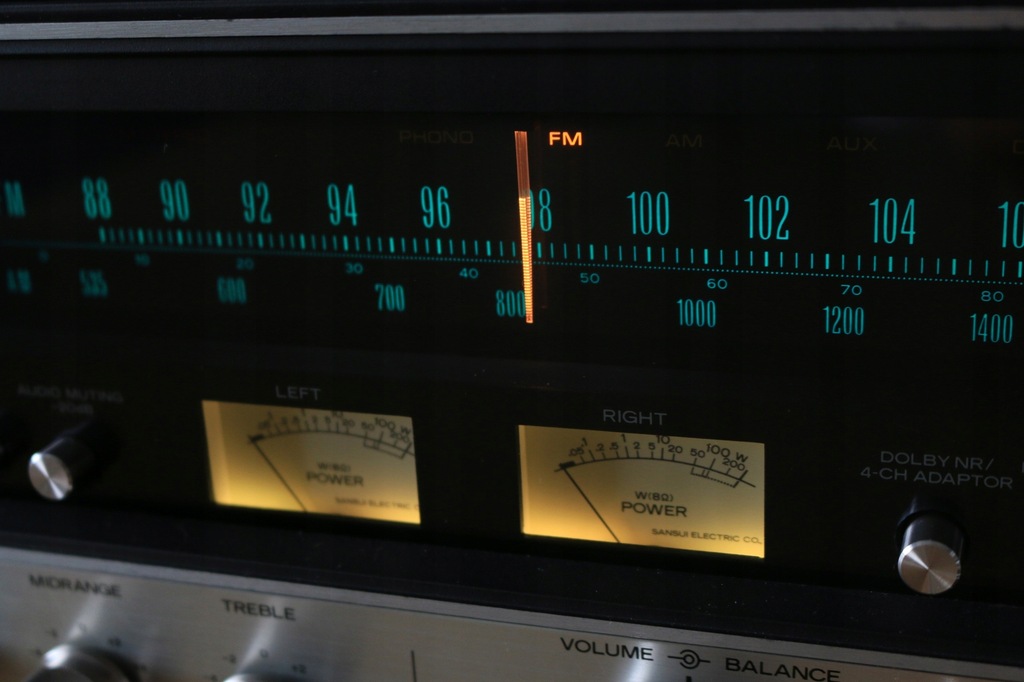 Sansui 8080 AM/FM Stereo Receiver (1975-77)