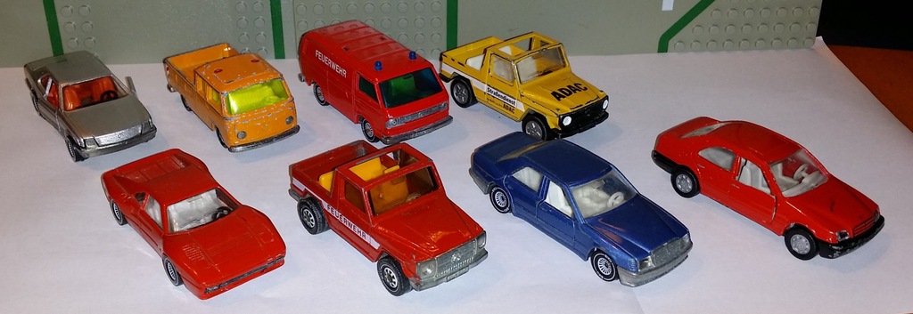 SIKU autka resoraki ferrari vw mercedes unikat