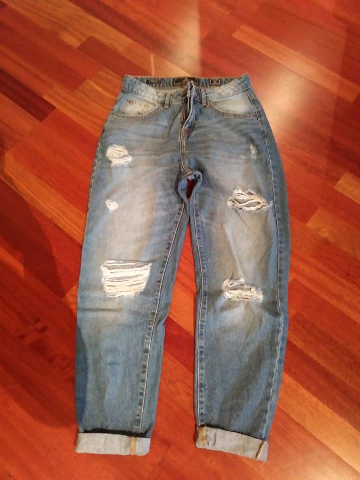 medicine denim collection mom fit