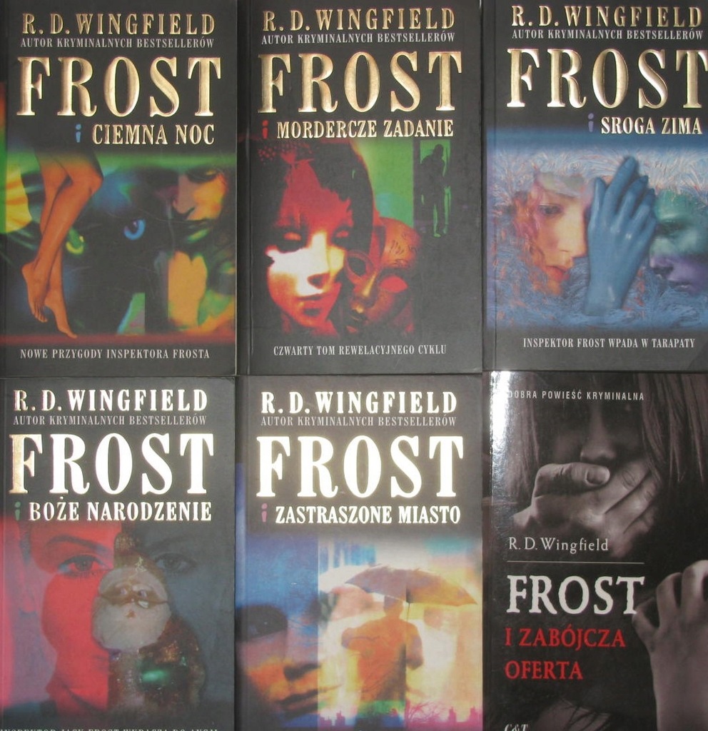 WINGFIELD - FROST i ... detektyw cykl 6 tomów