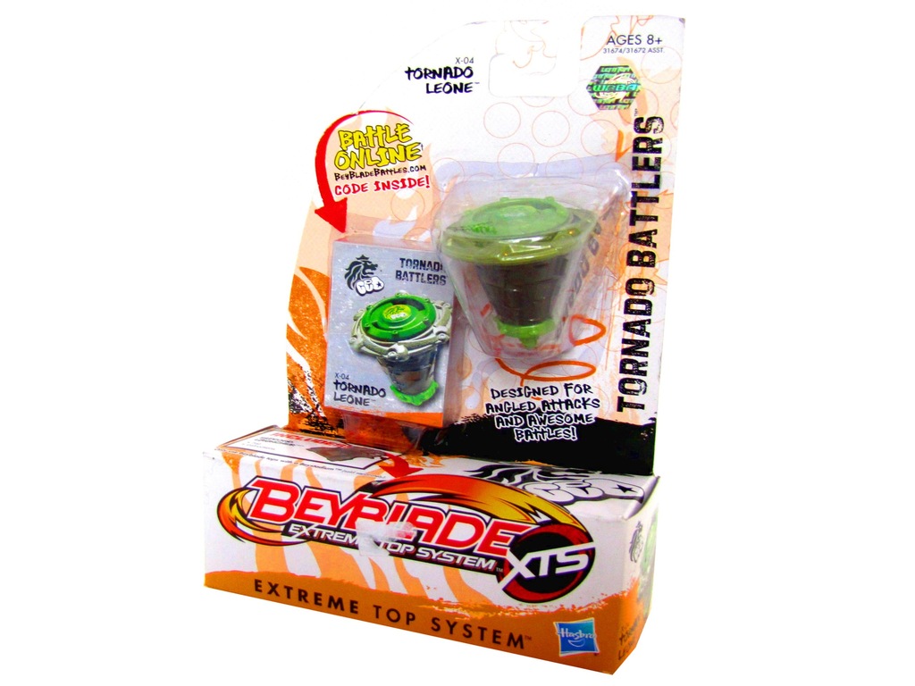 BEYBLADE XTS TORNADO LEON DYSK DO WALK WBBA ARENA