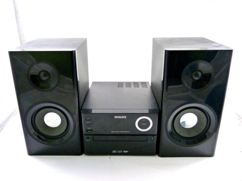 MINI WIEŻA PHILIPS MCM2150/12 + 2 GŁOŚNIKI