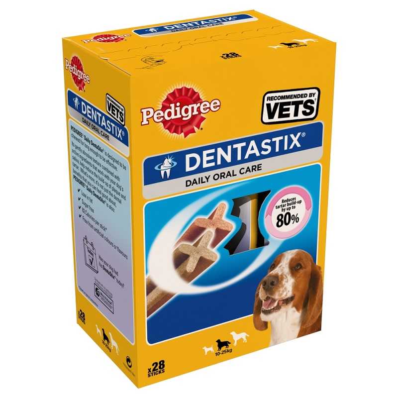 PEDIGREE Dentastix Medium 8x180g + gryzak GRATIS