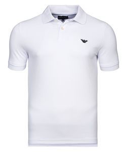 EMPORIO ARMANI biała koszulka polo P63 L