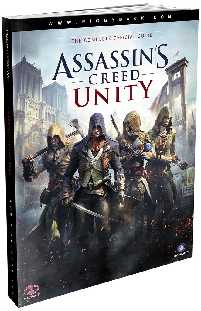 ASSASSIN'S CREED UNITY Official Guide PORADNIK DLC
