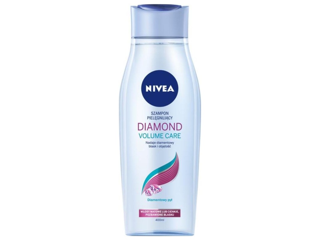NIVEA Hair Care Szampon DIAMOND VOLUME CARE 400 ml