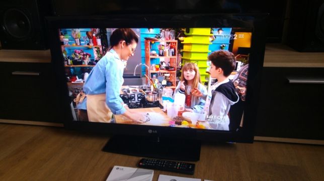 Tv LCD LG 32LD465 USB HDMI dvb-t pilot instrukcja