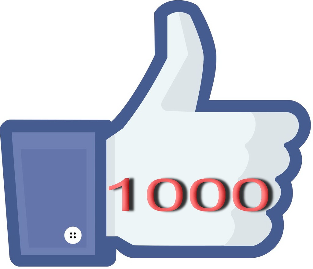 Facebook 1000 lajków like polubienie strony FB