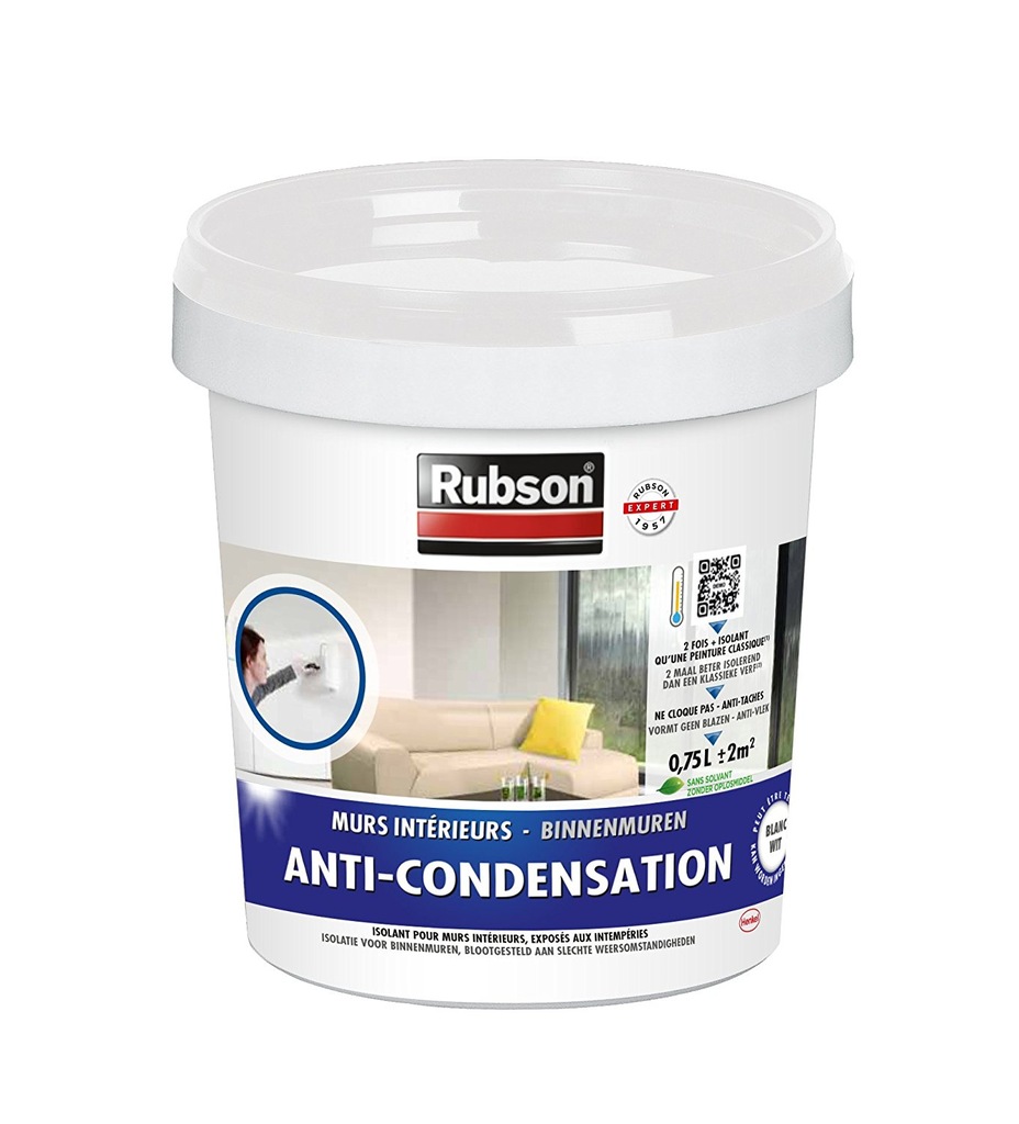 Farba antykondensacyjna Rubson 0,75 l x 2 sztuki
