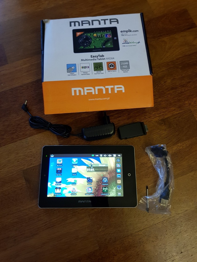 Tablet Manta MID04 Easytab nowy!