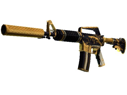 CS:GO SKIN M4A1-S Golden Coil (Minimal Wear)