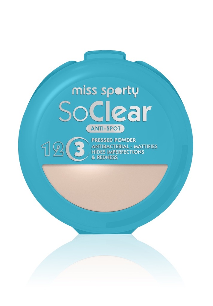 Miss Sporty puder So Clear 9,4g 001 Transparent