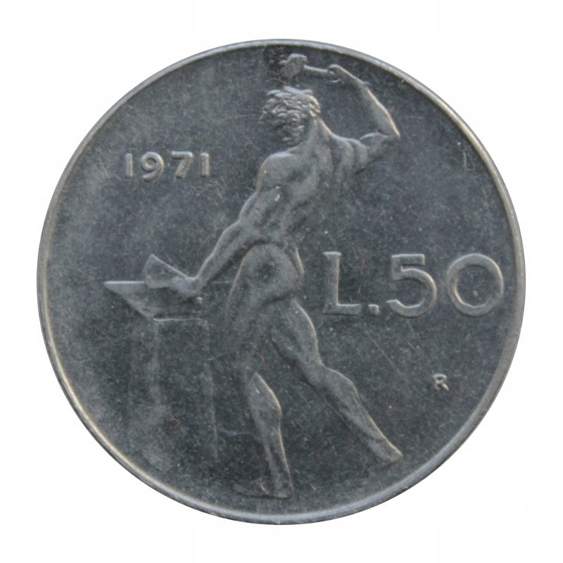 50 lirów 1971 Włochy st.III