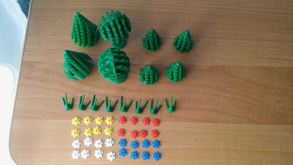 Lego Town, Drzewa i kwiaty 6317 / 1988 Unikat 7617391440 oficjalne