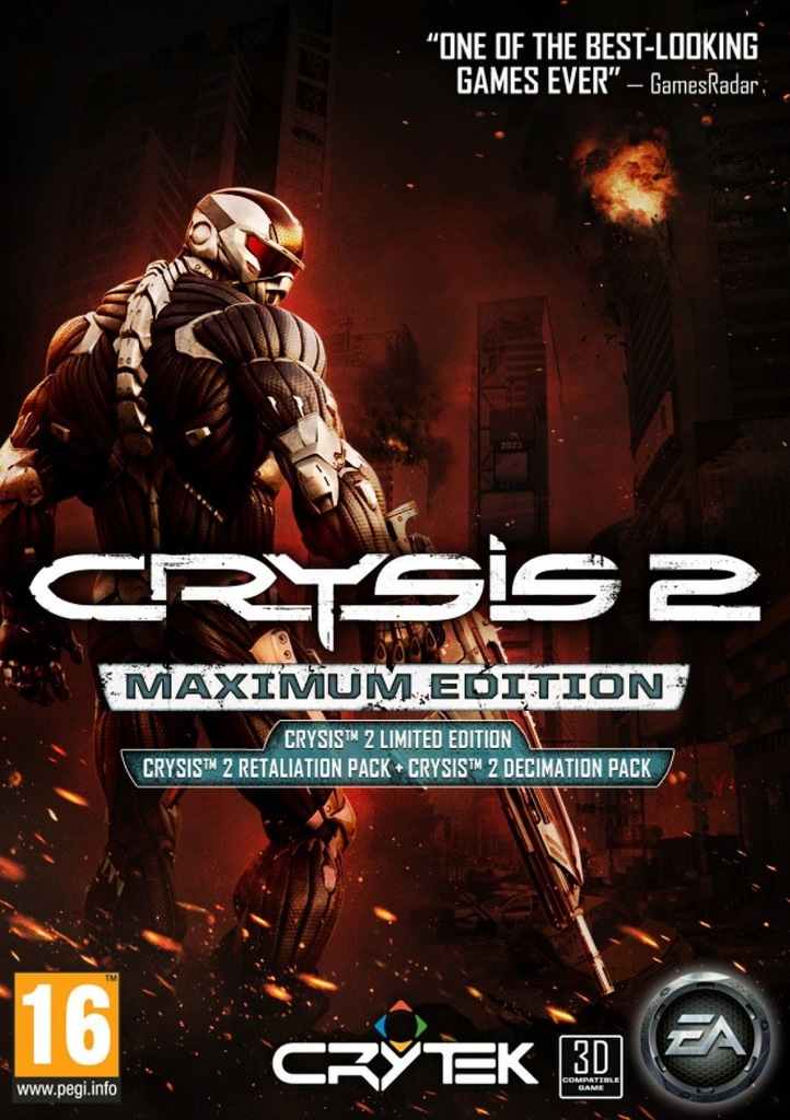 Как установить crysis 2 maximum edition