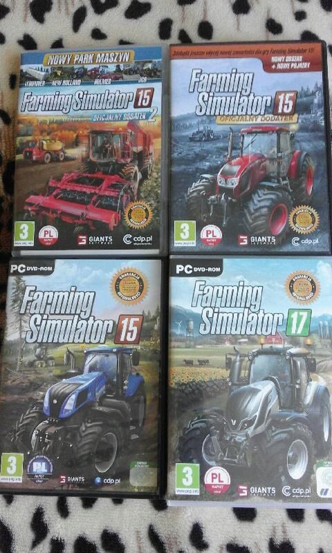 Farming Simulator 15,17 + 2 dodatki do FS 15,