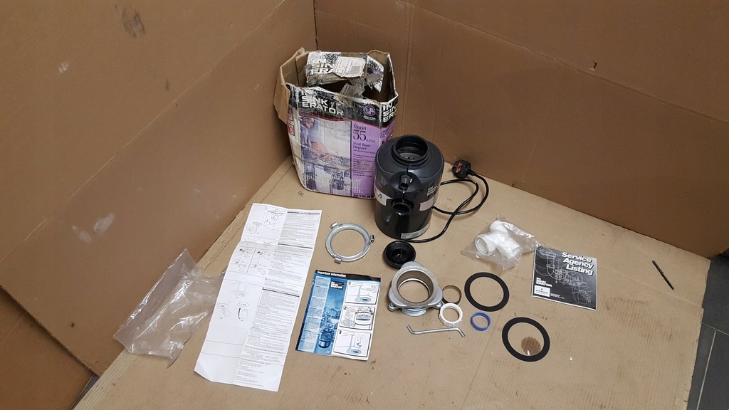 Młynek do odpadów INSINKERATOR Model 55 Rozdrabnia 7461241383