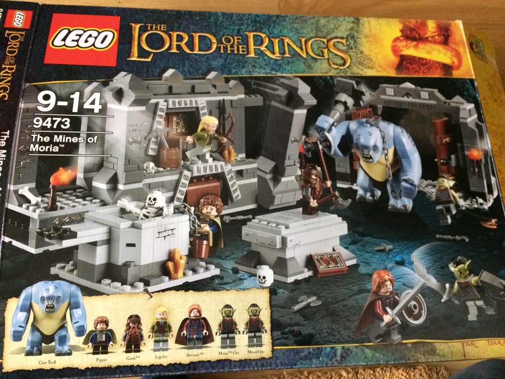 Lego Władca Pierścieni Kopalnia Morii 9473 