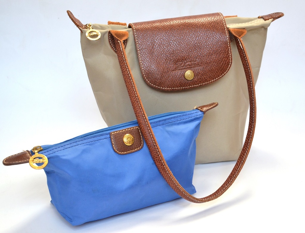 Longchamp torebka i kosmetyczka