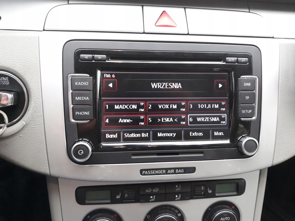 Radio Cd Mp Rcd Dab Vw Passat B B Cc Golf